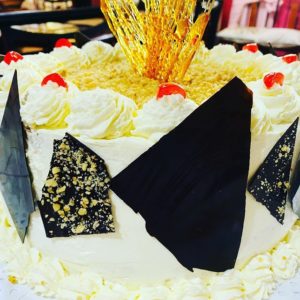 Torta de Bizcocho Frambuesa
