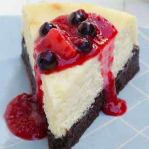 Cheesecake Chocolate Frutilla