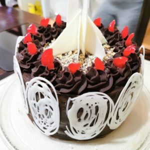 Torta Panqueque de Frambuesa